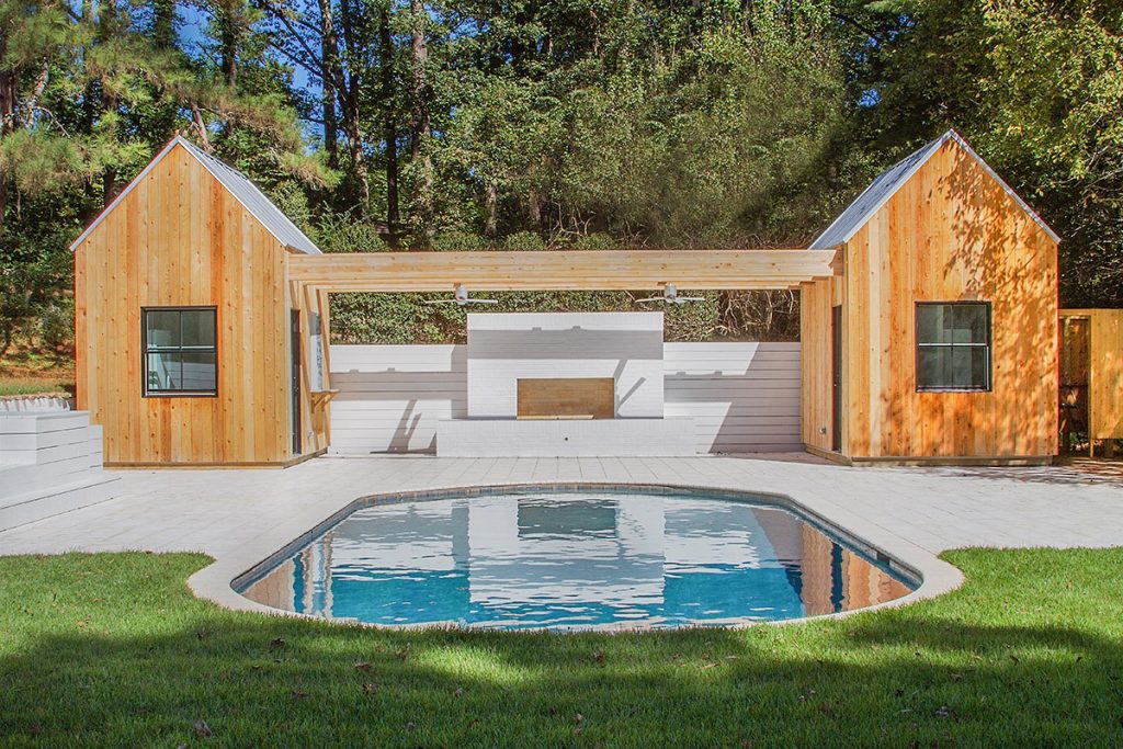 Backyard Pool in Bynum, NC