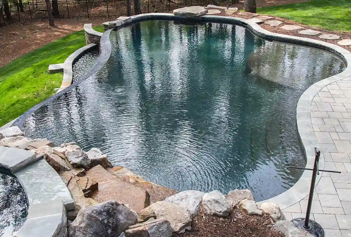 custom-designed natural pools
