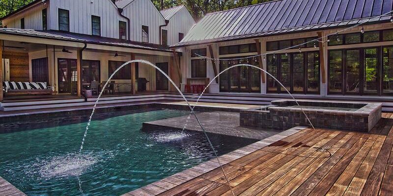 raleigh north carolina high end pool builder